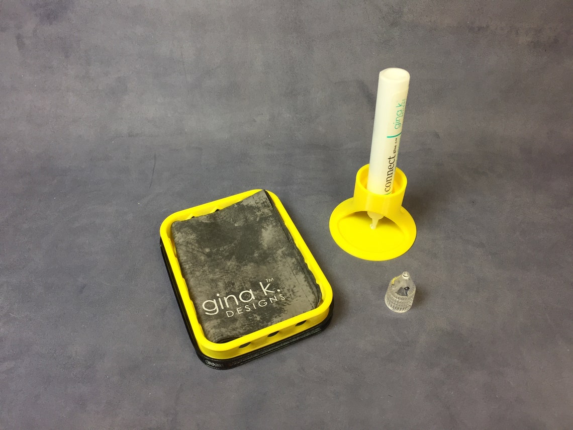 Honeybee Stamp Shammy Holder and Glue Stand Combo 3D Printed Etsy