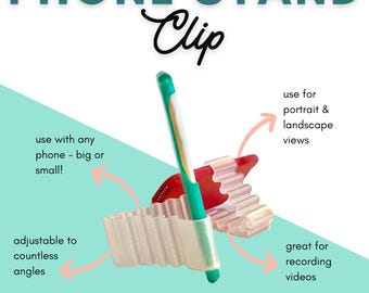Phone stand clip