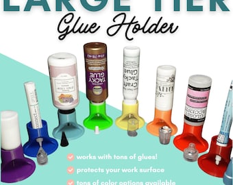 Large tier glue holder