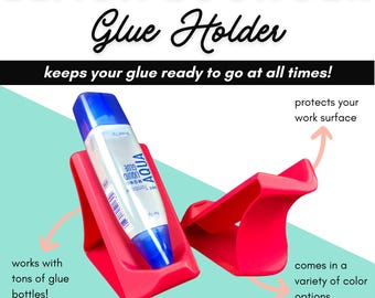 Beach lounger glue holder