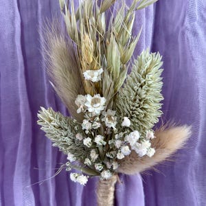 knoopsgat gedroogde bloemen natuurlijke kleur