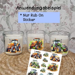 RubOn - randlos - <Traktor> - A4 - glänzend -  Sticker - Aufkleber - Artkl Nr. 1920
