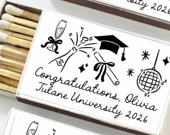 Graduation Matches Set of 25 -