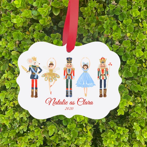 Personalized Nutcracker Clara Gift Ornament - Aluminum - Personalized in ANY way Il_570xn