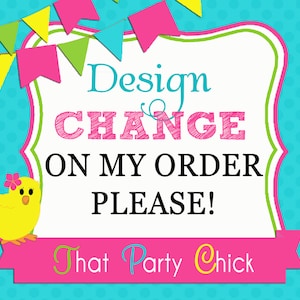 Design Changes on Order