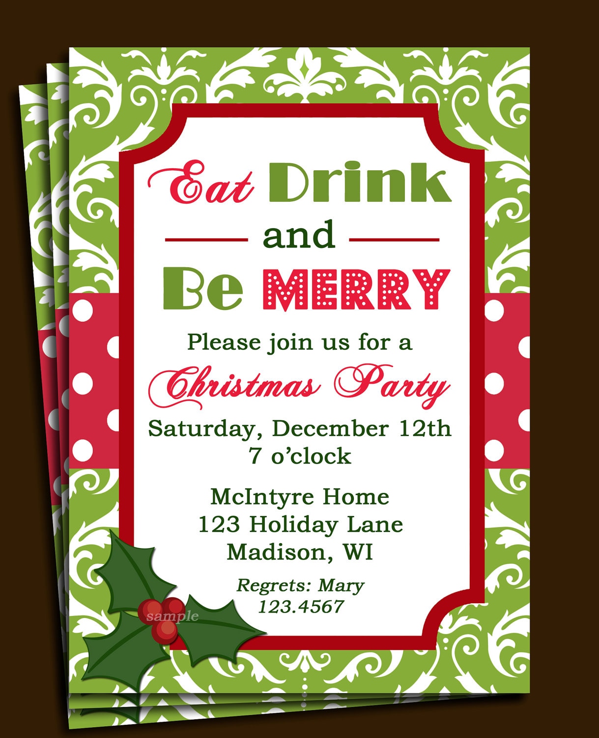 christmas-party-invitation-printable-or-printed-with-free-etsy