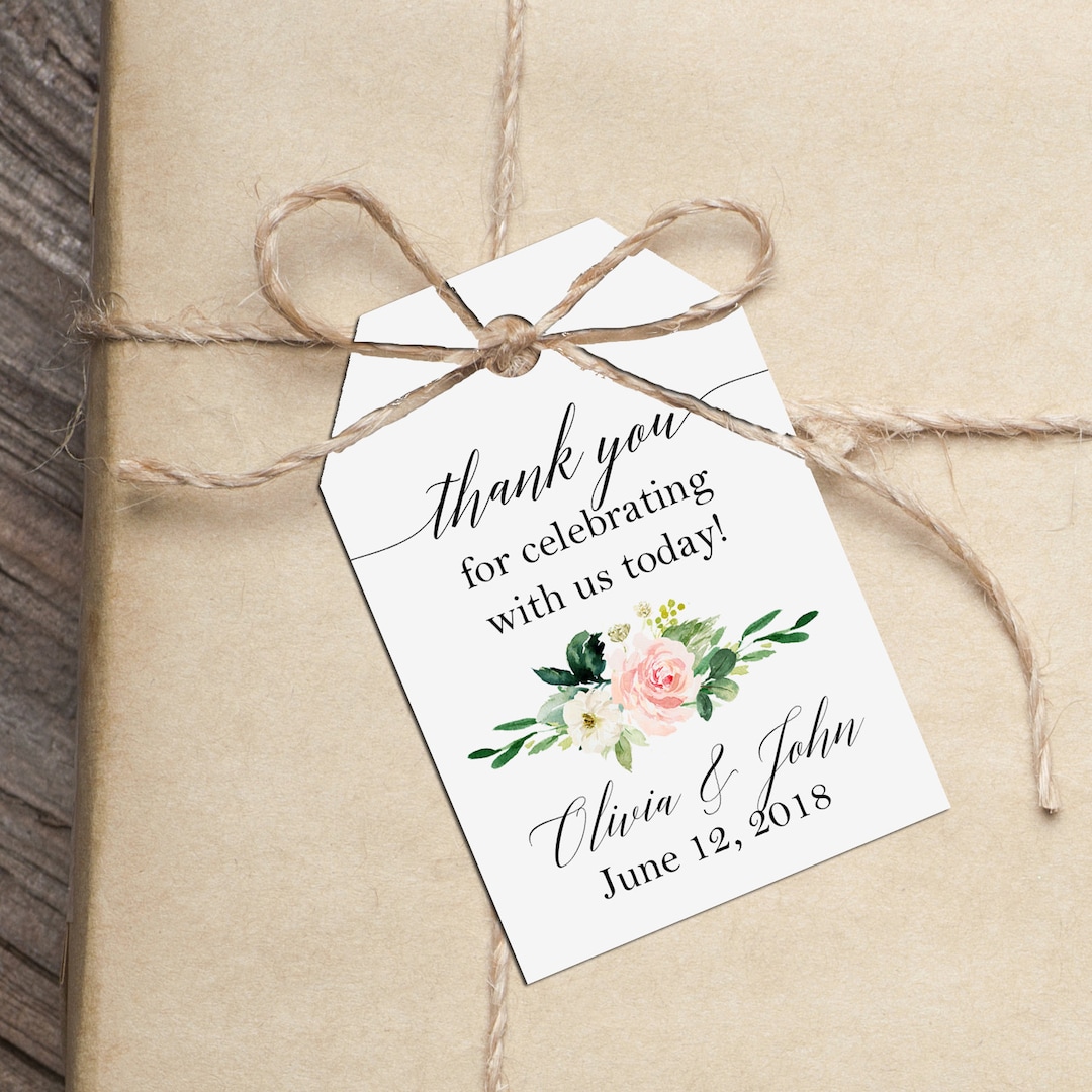 Darling Souvenir 100 Cartellini Personalizzati Con Bordi A Smerlo - Etichette Kraft Per Bomboniere, Regali E Segnaposto, 4x5.5 Cm