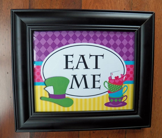 Eat Me 8x10 Sign Printable Instant Download | Etsy