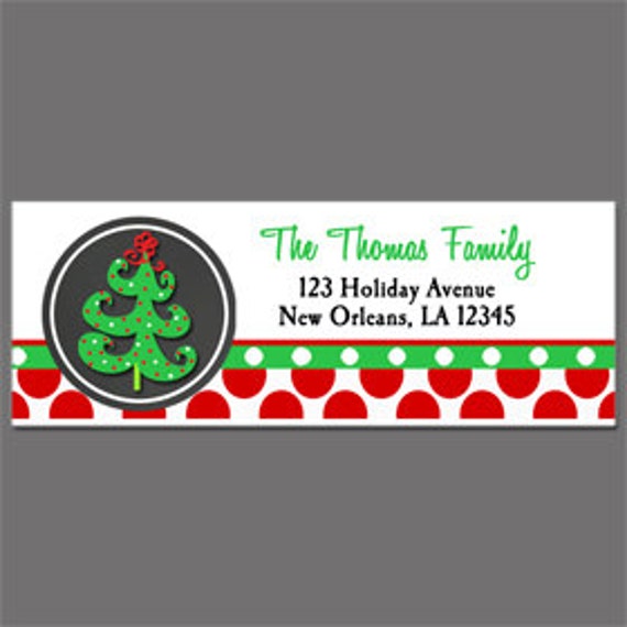 Free Printable Christmas Shipping Labels