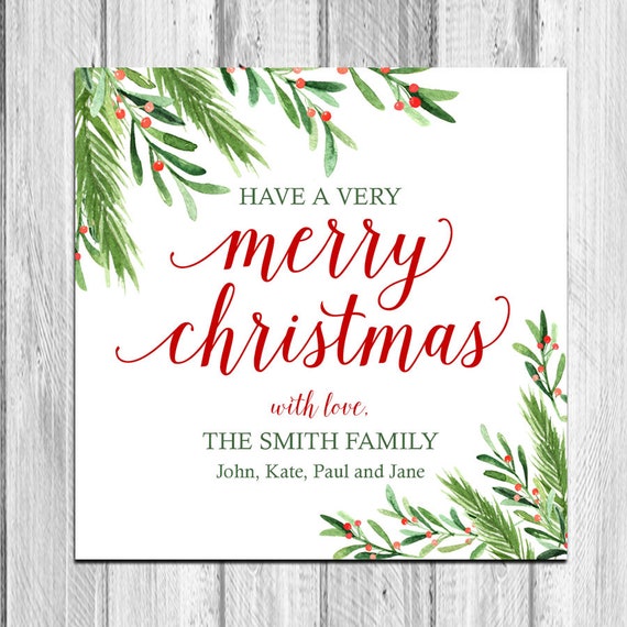 Personalized christmas gift cards Clearance