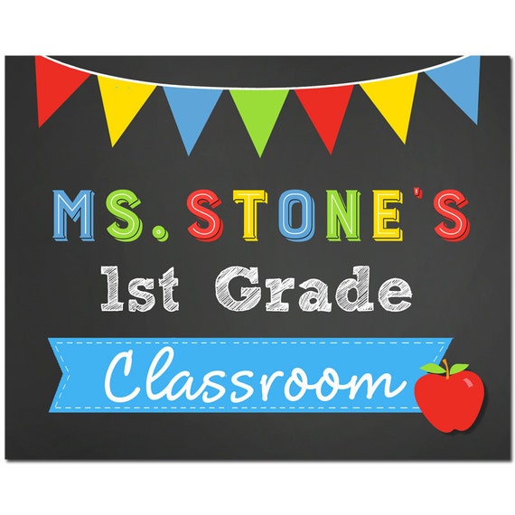 Free Printable Classroom Door Signs