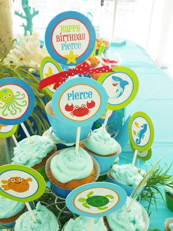 Under The Sea Cupcake Toppers Small Party Circles Printable Sea And Friends Collection By That Party Chick Catch My Party Under The Sea Cupcake Toppers Small Party Circles Printable Sea And Friends Collection By That Party Chick Catch My Party