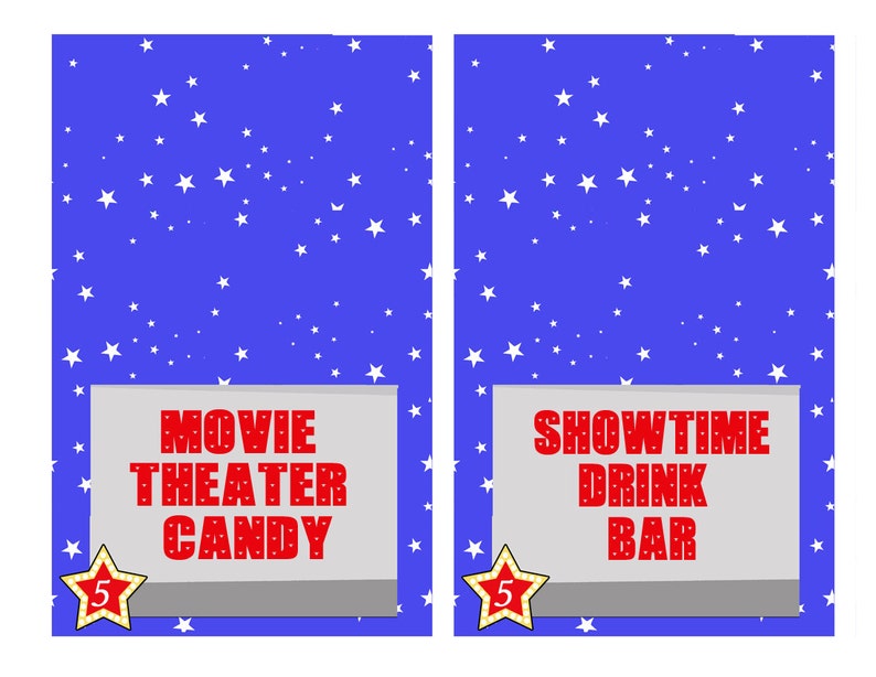Outdoor Movie Party Invitation Printable Drive in Movie - Etsy