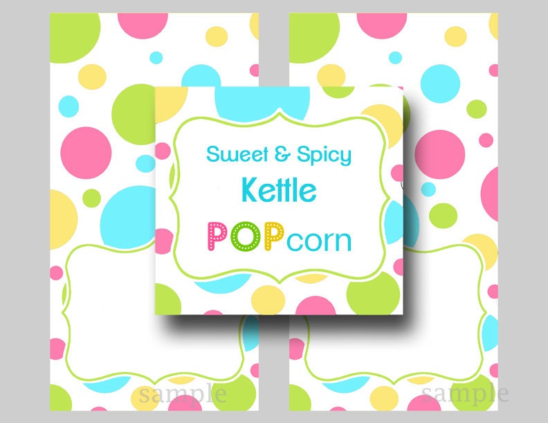 50 OFF SALE Tent Style Buffet Labels Printable Instant Etsy