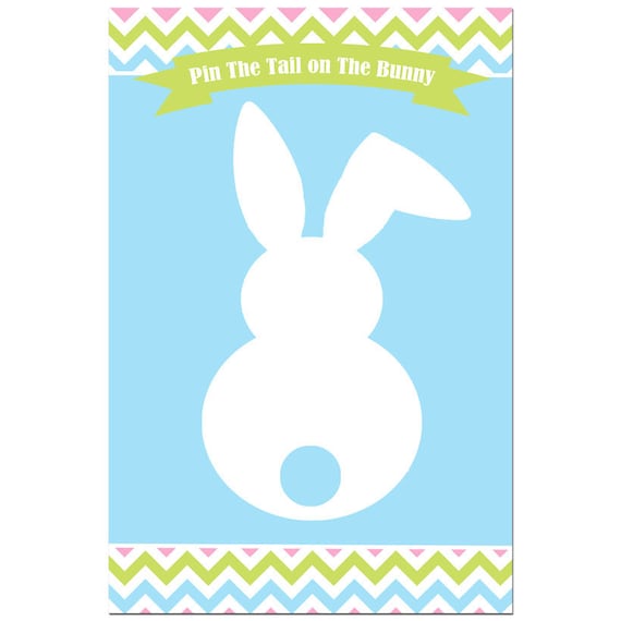 Printable Pin The Tail On The Rabbit
