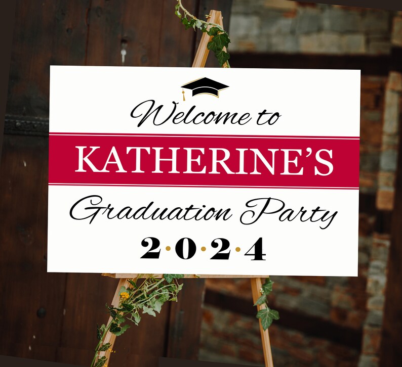 Personalized Graduation Placemats SET OF 12 Graduation Luncheon Dinner ...