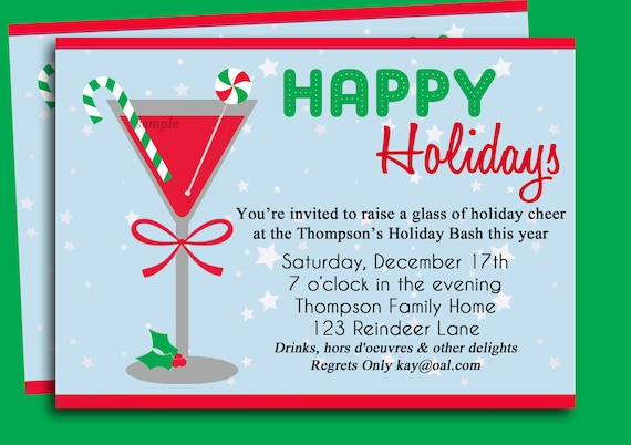 Free Christmas Party Invitations For Mac 1