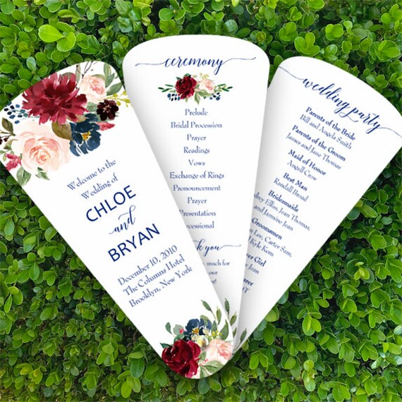 Printed Wedding Place Cards | The Chloe