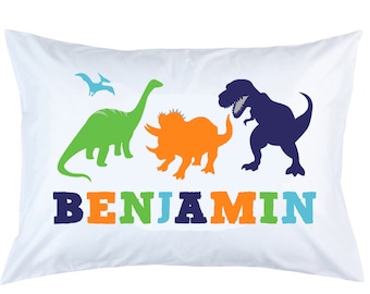 dinosaur pillow cases