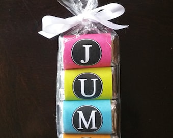 JUMP Mini Candy Wrappers Printable - Instant Download - Jump Love Collection