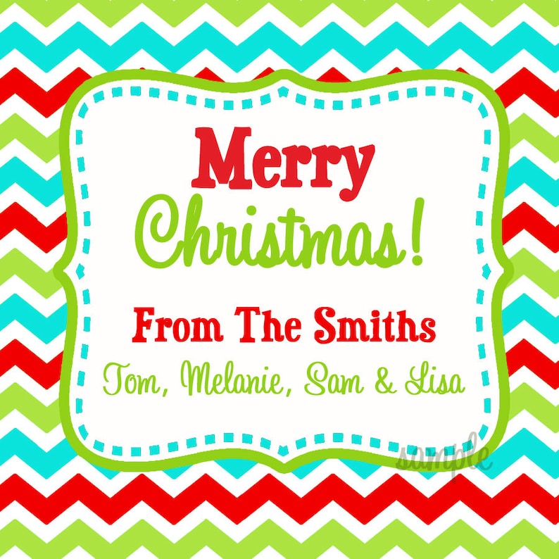 Printable Personalized Christmas Gift Tags Chevron Christmas Etsy printable-personalized-christmas-gift-tags-chevron-christmas-etsy
