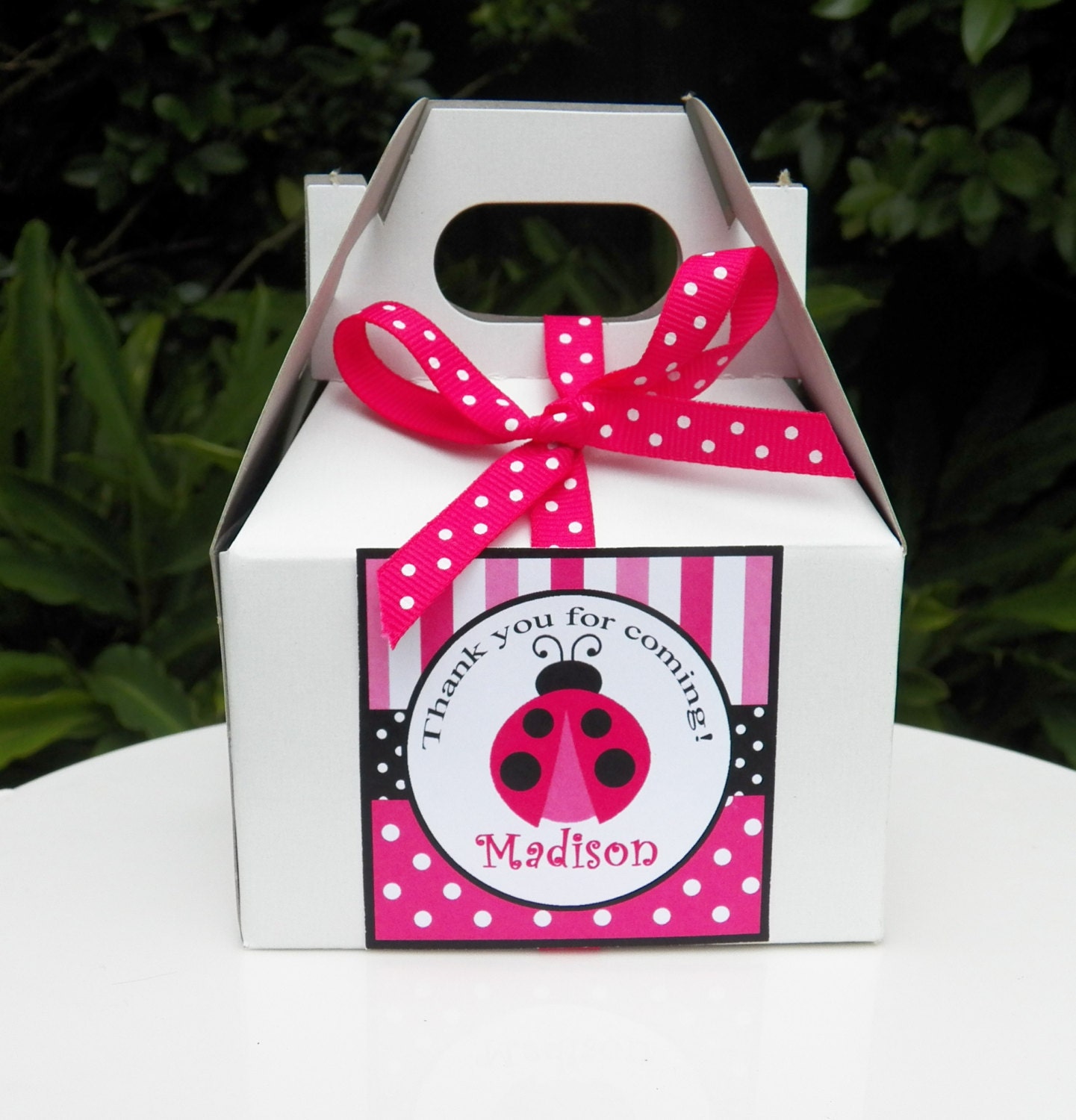 White Gable Boxes Party Favors Wedding Favors Treat Boxes Etsy