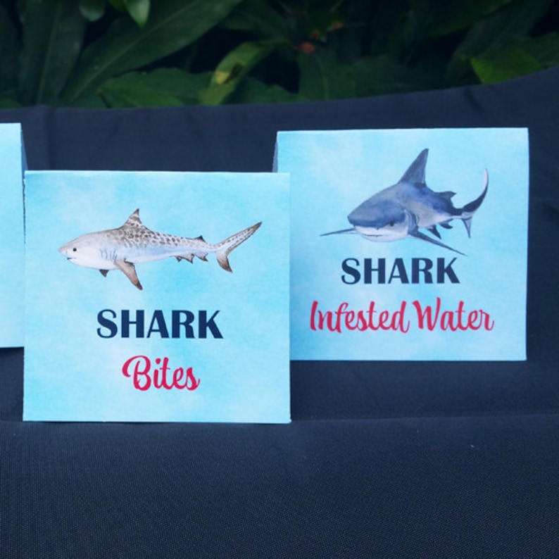 Shark 8x10 Sign Printable Instant Download Shark | Etsy