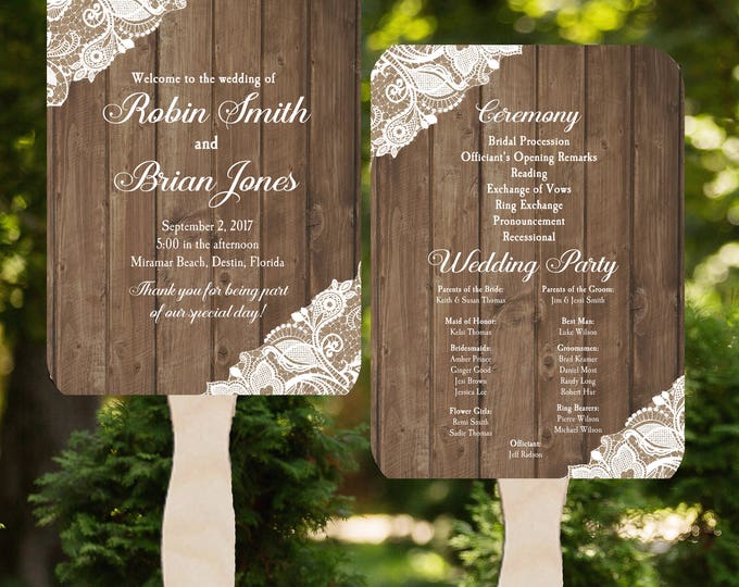Wedding Programs