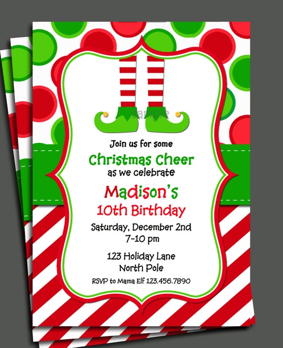 christmas-elf-invitation-printable-christmas-birthday-etsy