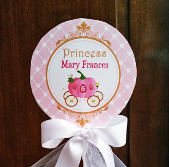 Printable Princess Centerpiece Topper or Large Party Circle - Royal Collection Il_570xn