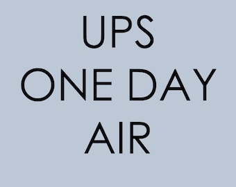 UPS One Day Air with RUSH Production