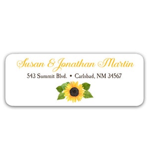 Sunflower Wedding Table Number Cards 5x7 Printed Sunflower Robin Collection TPC9005 image 4