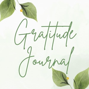 30-Day Gratitude Journal Printable | Daily Reflection & Mindfulness Planner | Digital Download