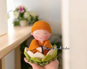 Buddhist Monk Doll Crochet