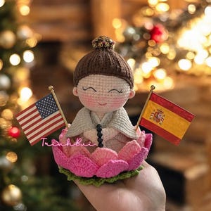 Buddhist Nun Doll Crochet