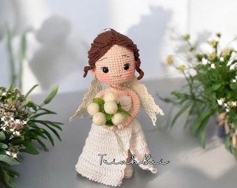 Crochet Bride Doll