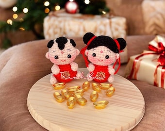 Heavenly Child & Jade Maiden Crochet Pattern