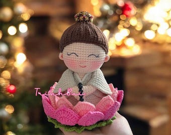 Buddhist Nun Doll Crochet