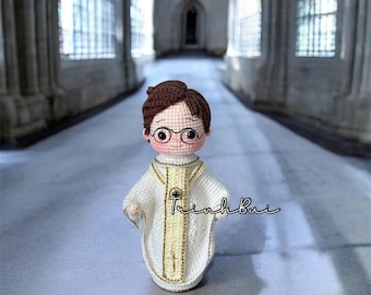 Crochet Priest Doll