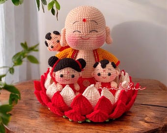 Laughing Buddha Amigurumi Crochet Pattern