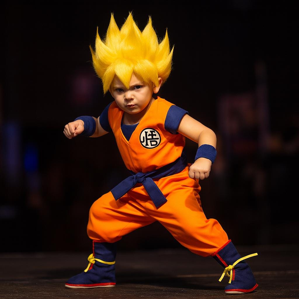 Dragonball costume Italia