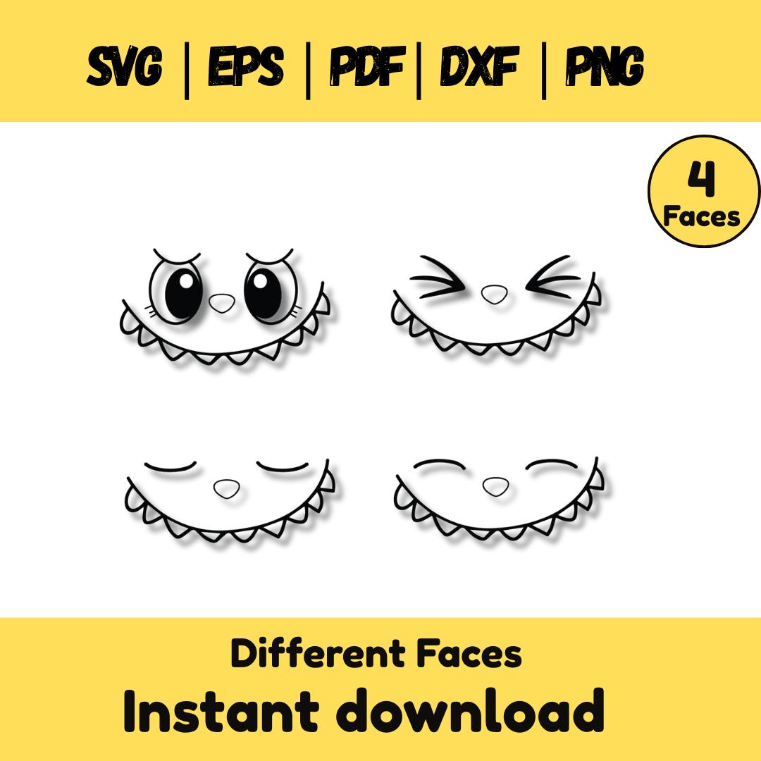 Monster Mouth Printables - Etsy
