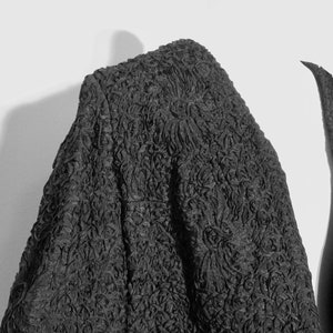 Vintage 1930s Silk Black Blazer