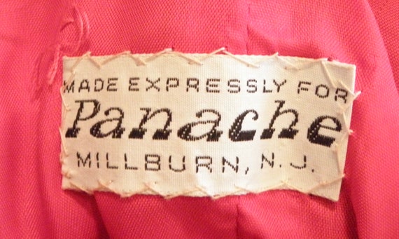 Vintage Panache Red & Lace LBD - image 4