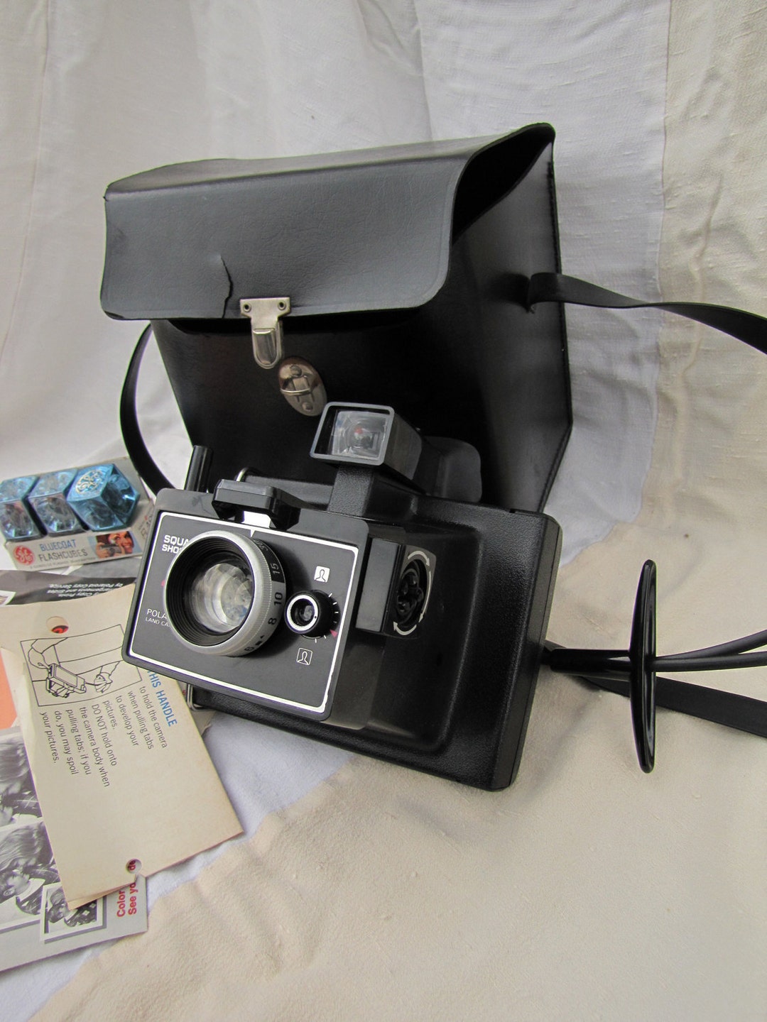 Appareil photo Polaroid Square Shooter 4 Land avec clip froid #204