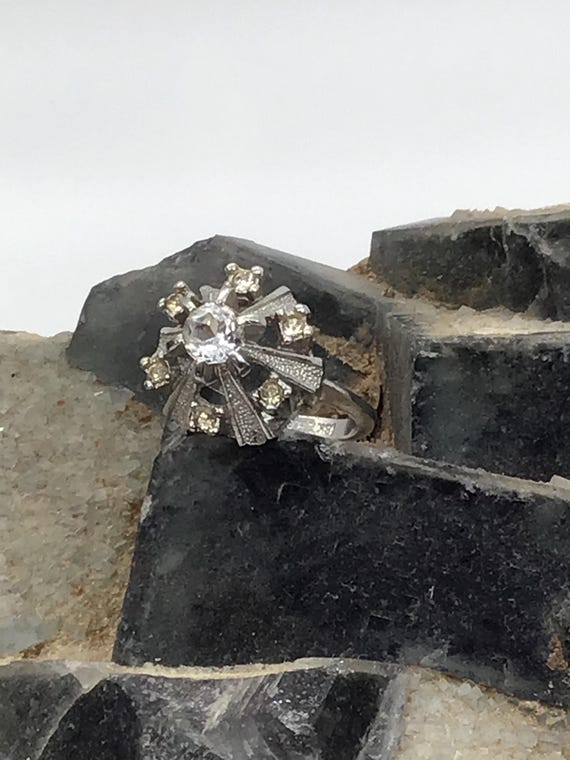 Sunburst Pyramid Cluster Statement or Cocktail Ri… - image 2