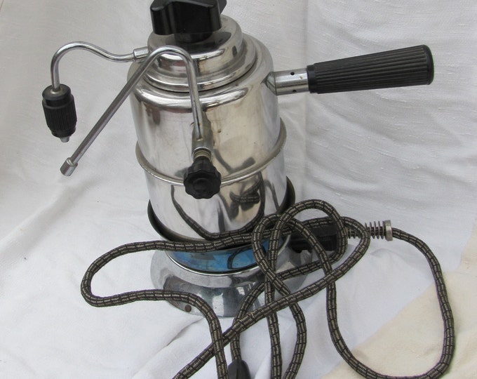 Vintage ELEBAK Stainless Steel Espresso Coffee Maker Ceramic Heater Etsy
