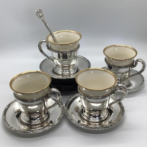 Silver Plate Tea Set Wilcox - Etsy
