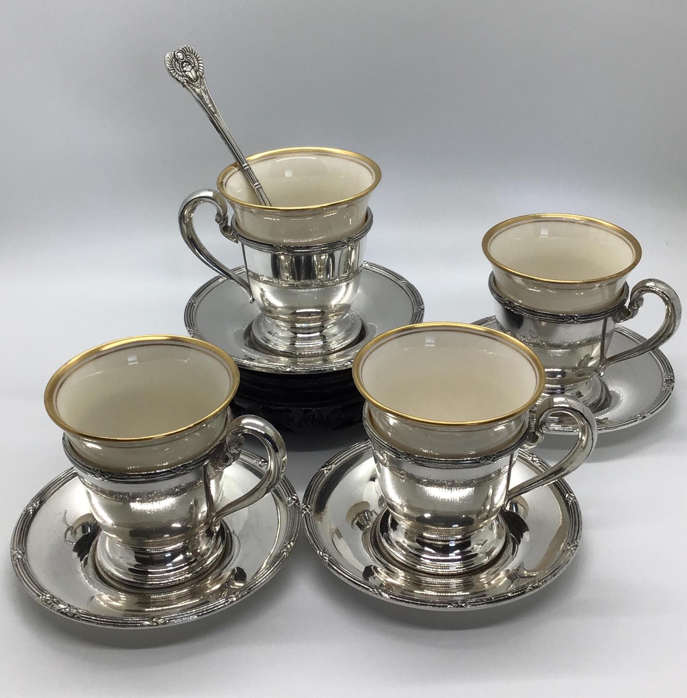 【Wilcox】 コーヒーセット 3点【シルバープレート】 Art Deco Silver Plate Tea Set Coffee Service Wilcox IS
