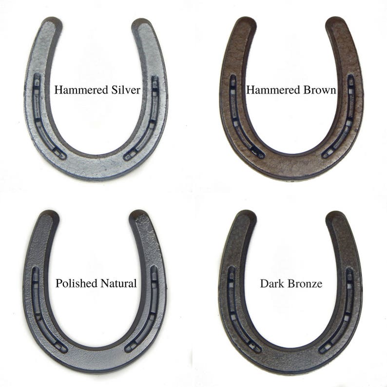 Steel Anniversary Gift for Wife Personalized Horseshoe 11th Etsy